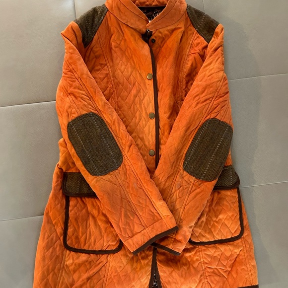 TASHA POLIZZI Quilted & Wool Patch Snap Front Coat - Picture 4 of 7